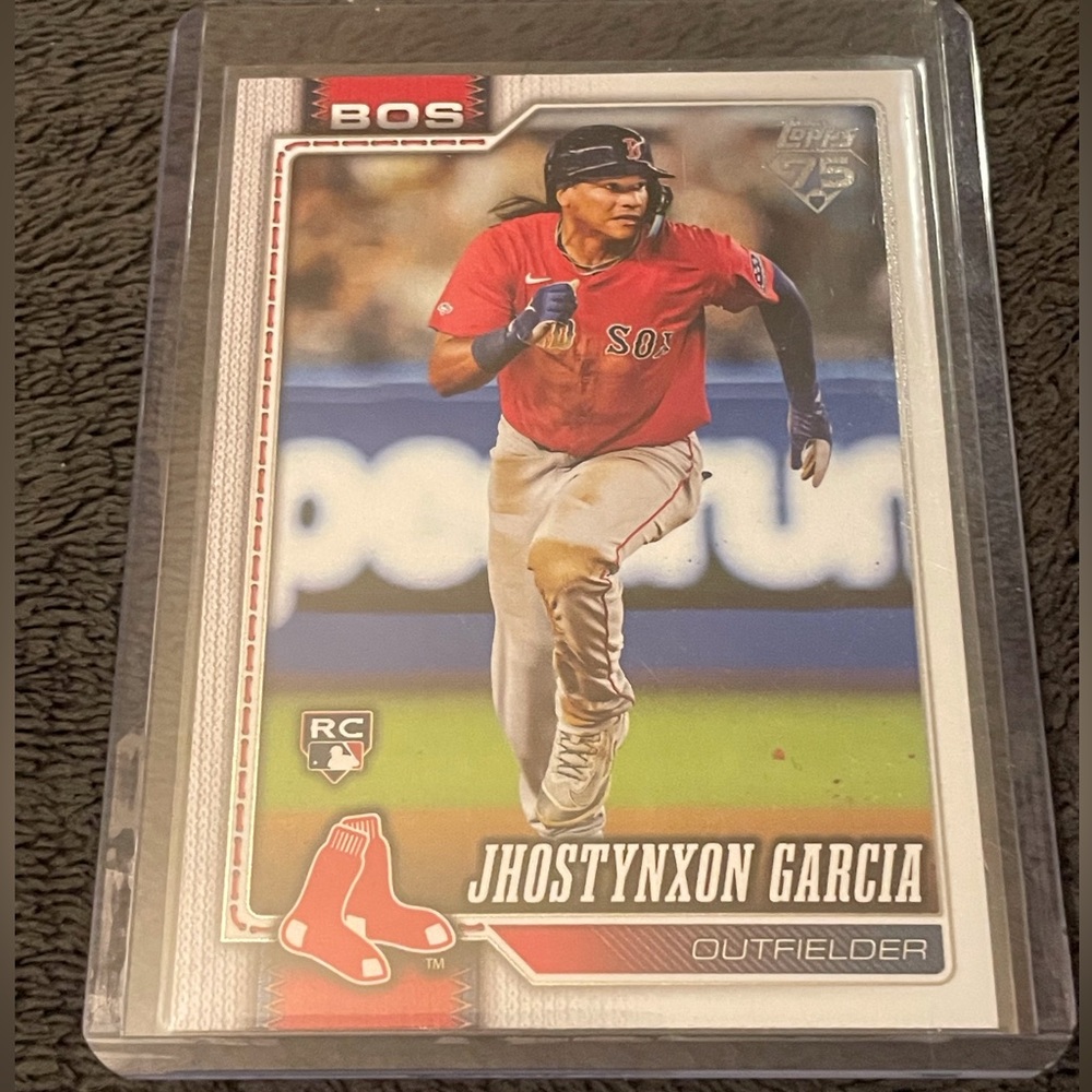 JHOSTYNXON GARCIA 2026 Topps Series 1 Rookie Card-75th Anniversary RC
